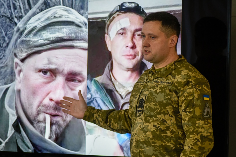 Ukraine CMSAF holds AIRCOM, Kisling NCOA NCO-Call