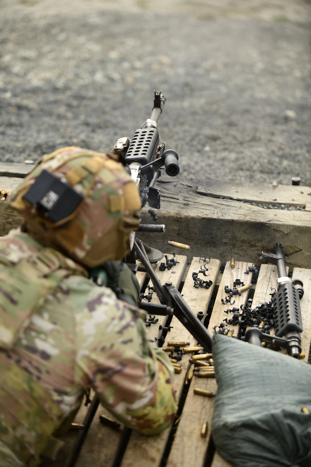 M240B range with 4th Squadron