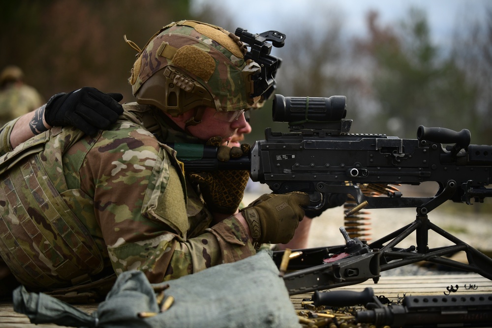 M240b range with 4th Squadron