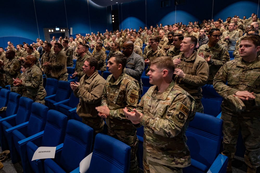 Ukrainian CMSAF hosts all-call for USAFE-AFAFRICA Forces