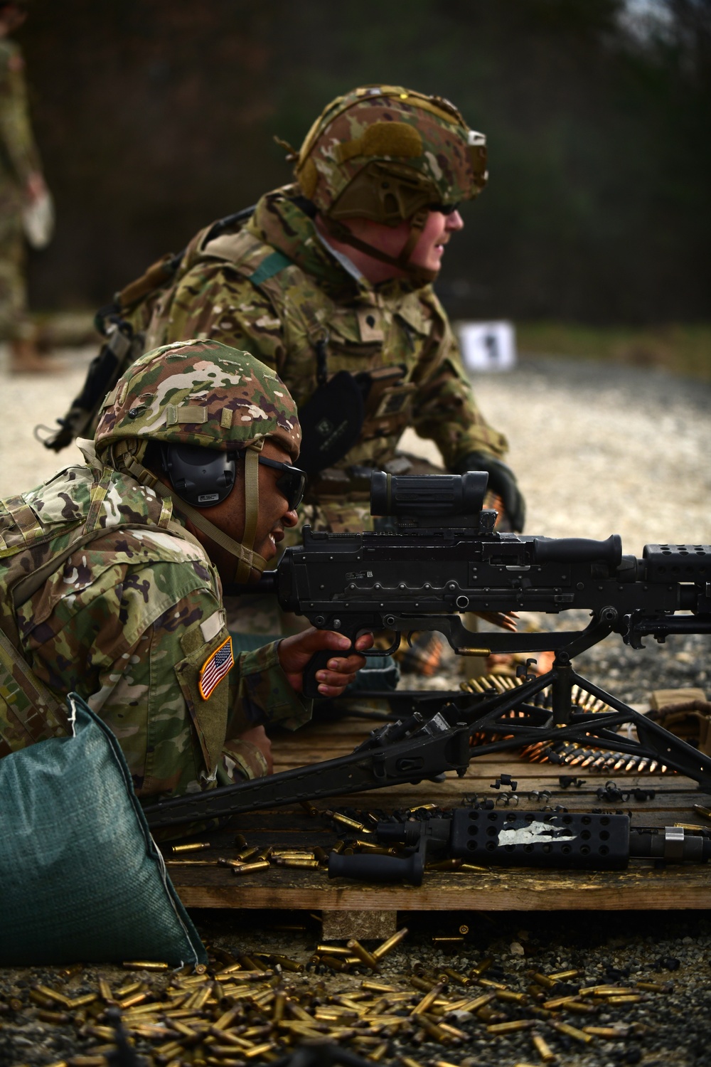 M240B range with 4th Squadron