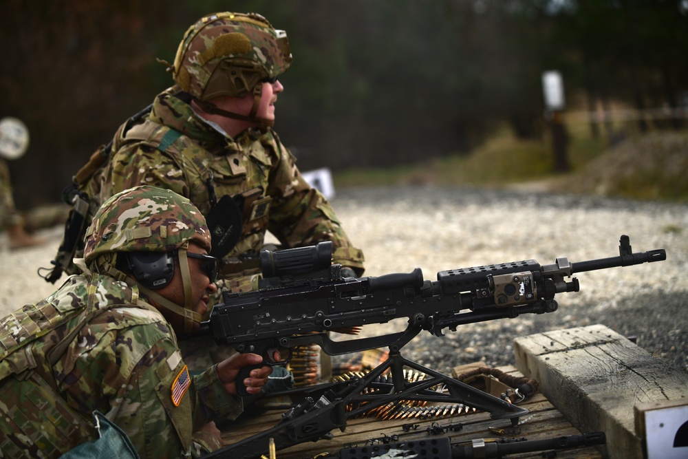 M240B range with 4th Squadron