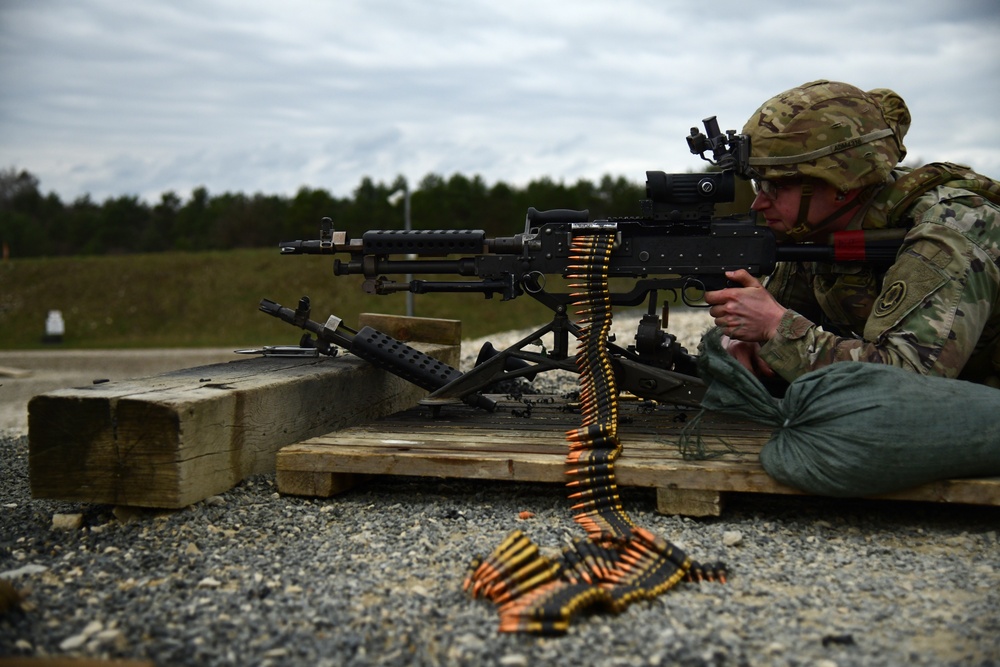 M240B range with 4th Squadron