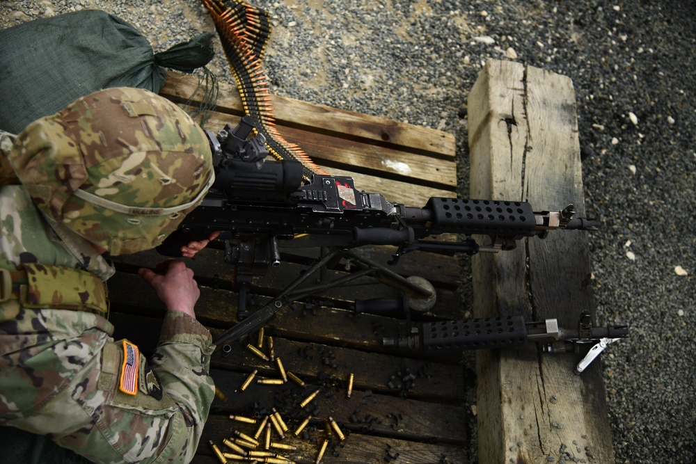 M240B range with 4th Squadron