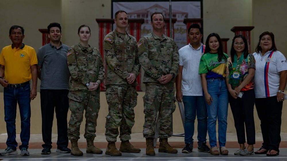 Balikatan 23 | U.S. Army Soldiers attend flag raising ceremony in Claveria