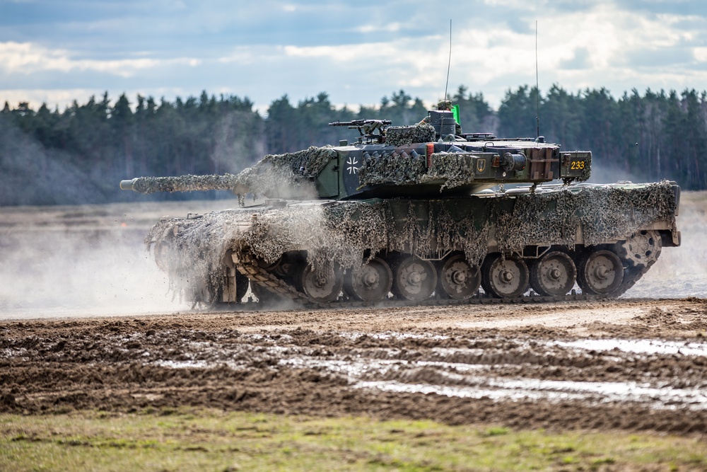 1-9 Headhunters and German Combined Arms Tank Live Fire Exercise