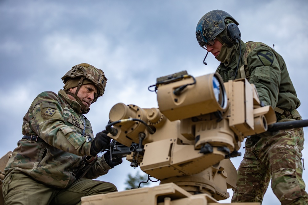 1-9 Headhunters and German Combined Arms Tank Live Fire Exercise