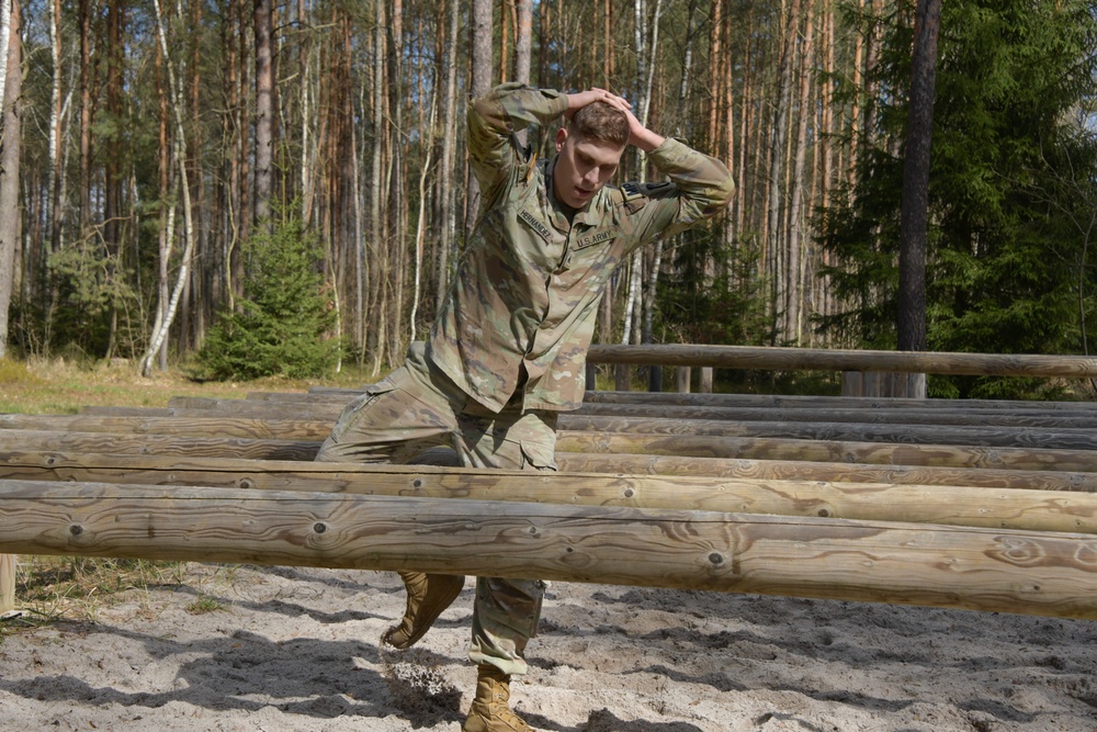 IMCOM-Europe Best Warrior Competition; Obstacle Course