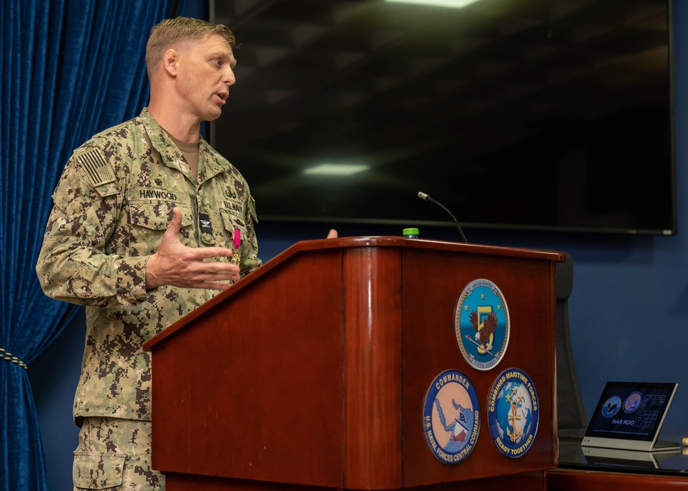 New Commodore Takes Command of Task Force 56