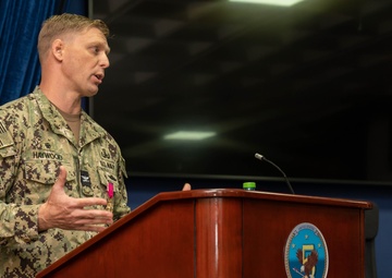 New Commodore Takes Command of Task Force 56