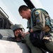 U.S. Embassy’s Chargé d’Affaires flies with 31st FW commander during tour