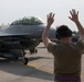 U.S. Embassy’s Chargé d’Affaires flies with 31st FW commander during tour