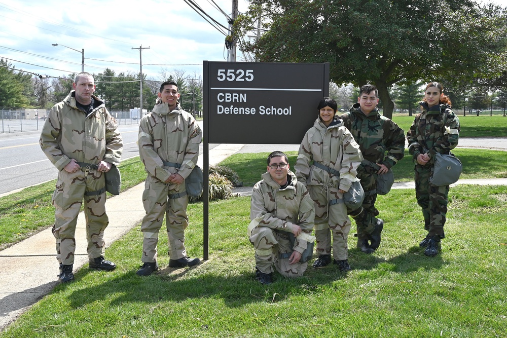 ASA Fort Dix CBRN Defense Course Class 005-23 Group Photo APRIL 4, 2023