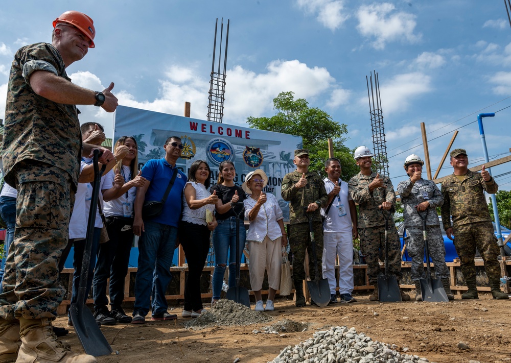Balikatan 23 | Groundbreaking of Community Health Care Center in Aurora, Philippines