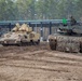 German Leopards and 1-9 CAV Apache Co. Abrams Tanks Charge the Field in Poland