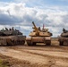 German Leopards and 1-9 CAV Apache Co. Abrams Tanks Charge the Field in Poland