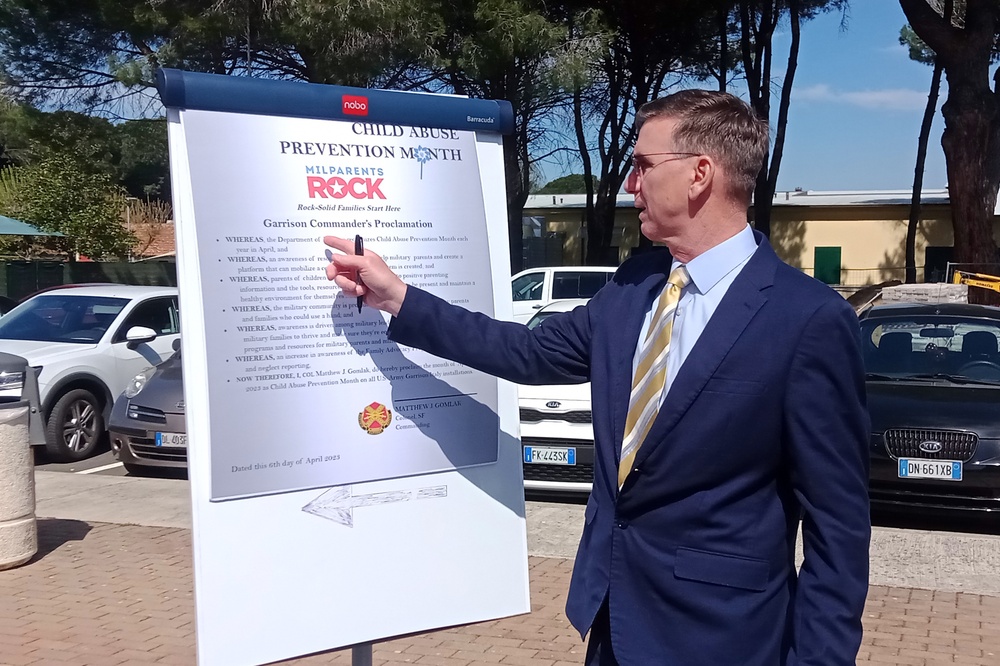 Proclamation Month of the Military Child