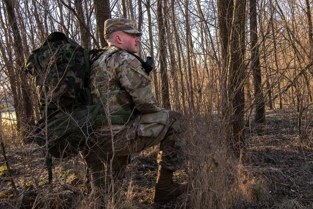 180FW conducts ruck march for ACE training