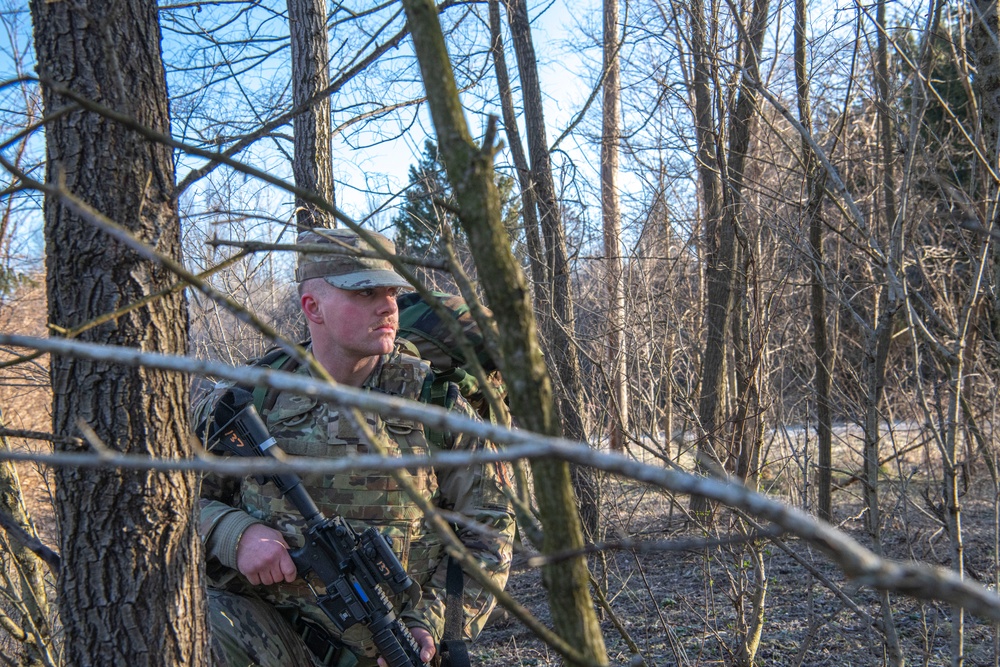 180FW conducts ruck march for ACE training