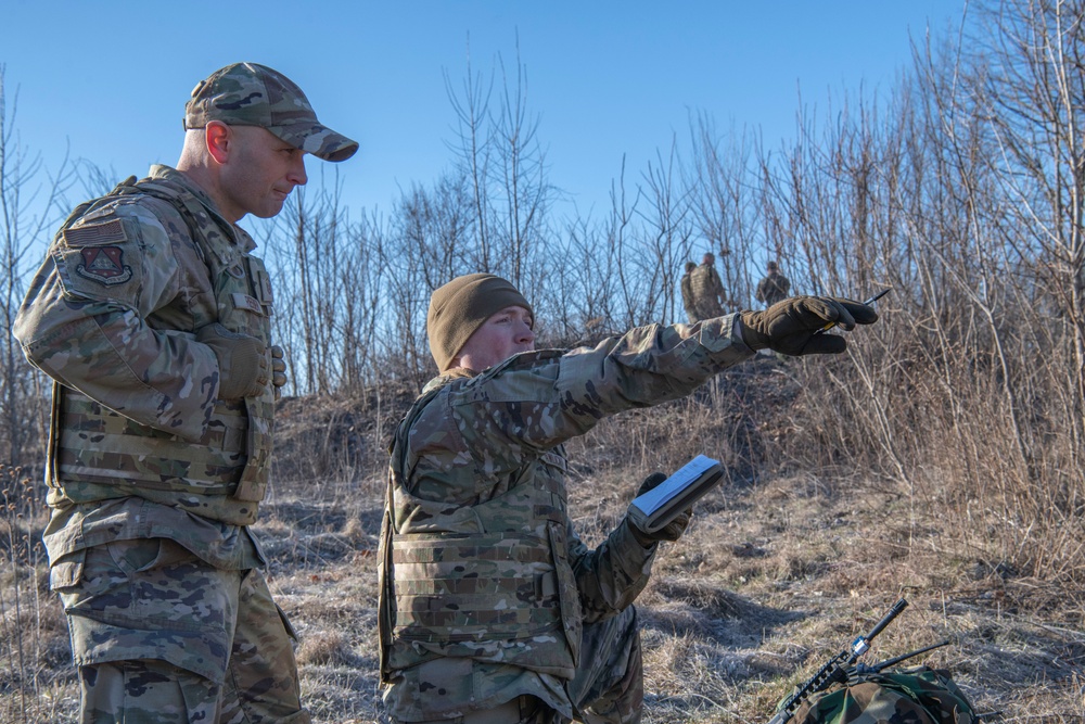 180FW conducts ruck march for ACE training