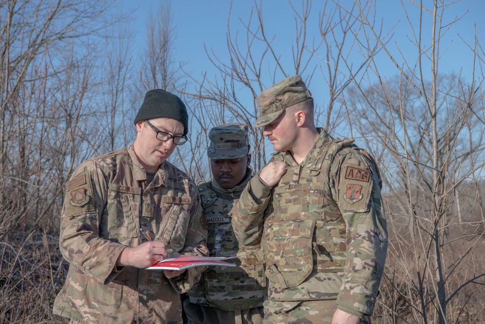 180FW conducts ruck march for ACE training