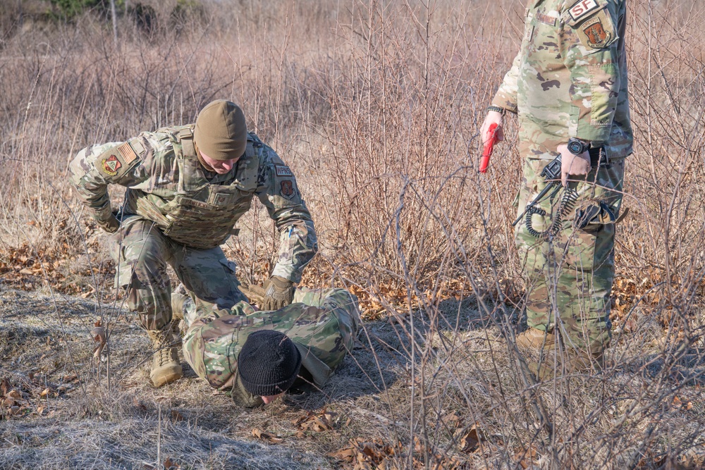 180FW conducts ruck march for ACE training