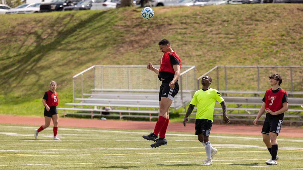 The Marine Corps Community Services hosts the Quantico Crossroads Cup 7v7 soccer tournament at Butler Stadium