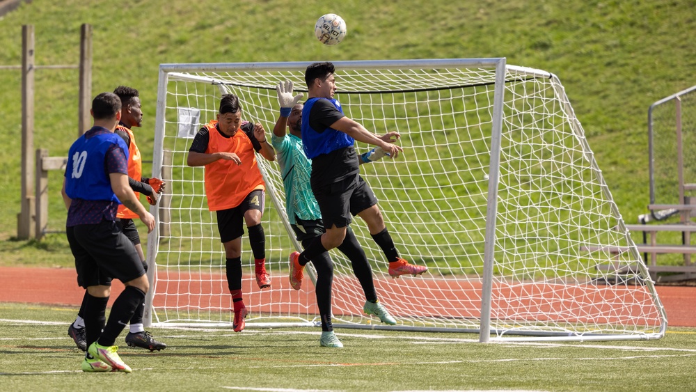 The Marine Corps Community Services hosts the Quantico Crossroads Cup 7v7 soccer tournament at Butler Stadium