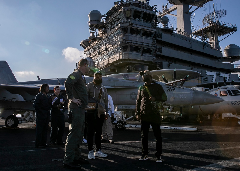 Daily Operations Aboard USS George H.W. Bush (CVN 77)