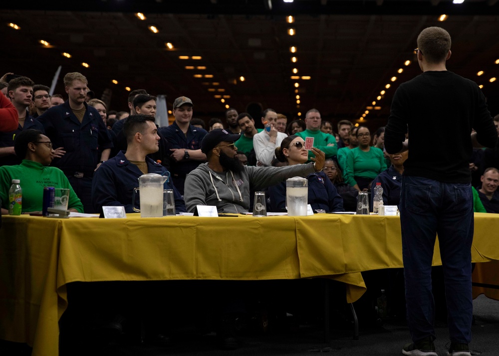 Daily Operations Aboard USS George H.W. Bush (CVN 77)