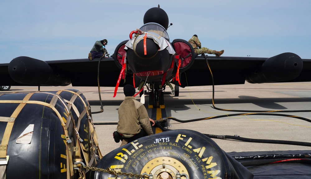 The 9th Reconnaissance Wing executes Agile Combat Employment at Offutt AFB