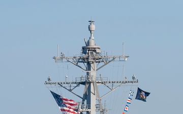 USS Nitze Returns to Homeport