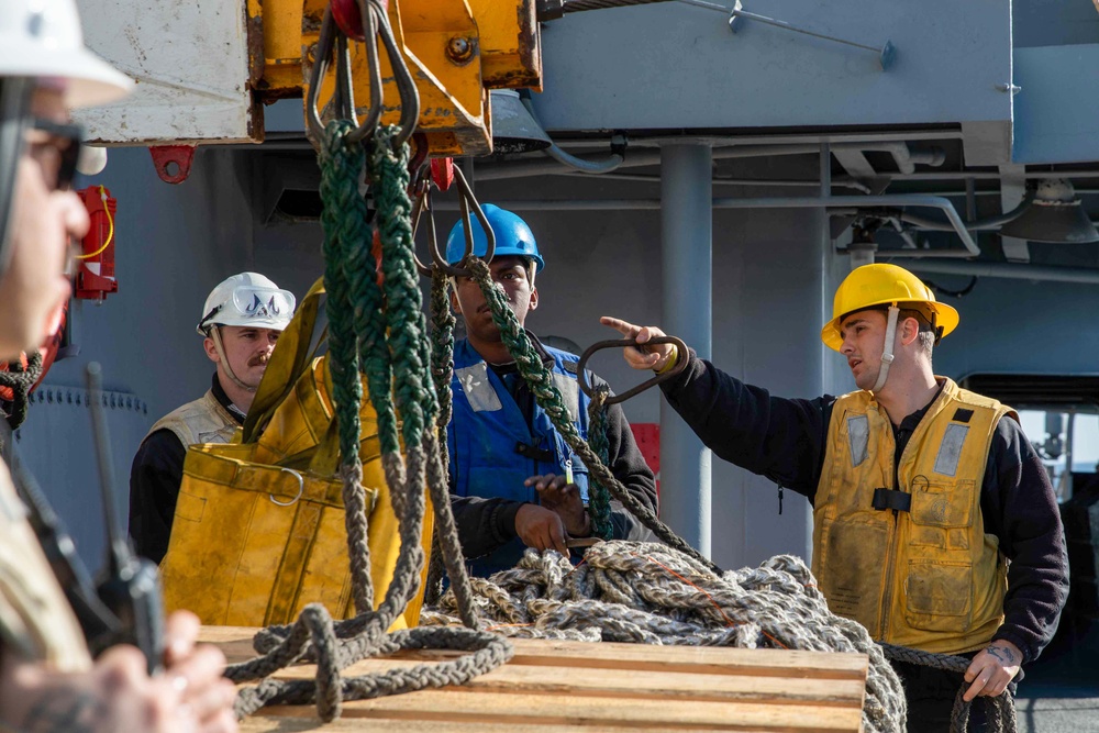 USS Leyte Gulf (CG 55) Daily Operations