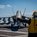 USS Carl Vinson (CVN) Sailors Conduct Flight Operations in the Pacific Ocean