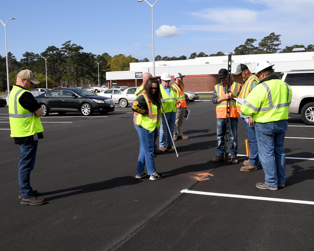 Mill and Overlay Improves Cherry Point Shopping Area