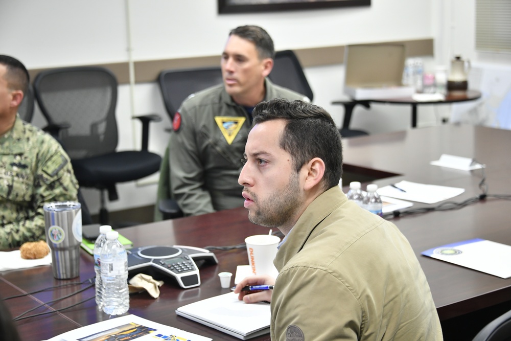 Senate Delegation Visits Point Mugu