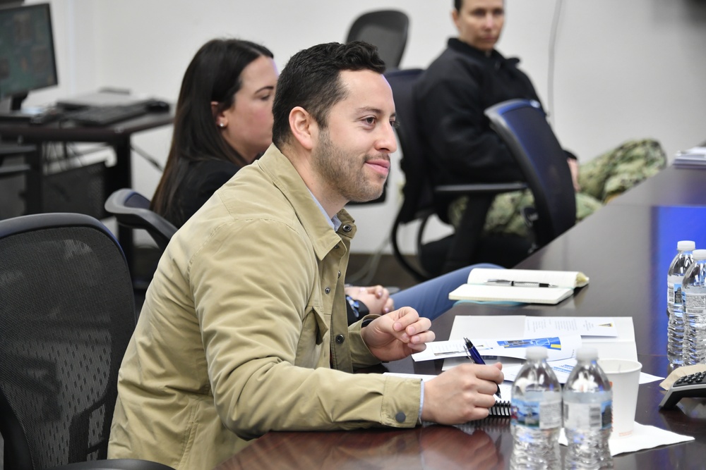 Senate Delegation Visits Point Mugu