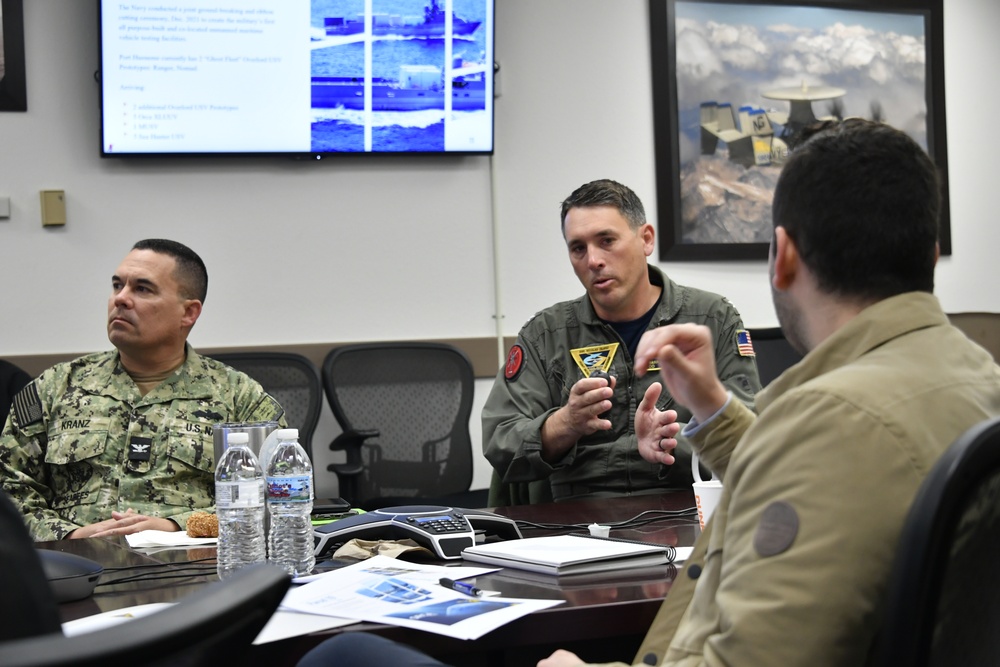Senate Delegation Visits Point Mugu