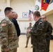 Soldiers from the Polish Territorial Defense Force present Bronze Polish Army Medals to ILARNG Soldiers