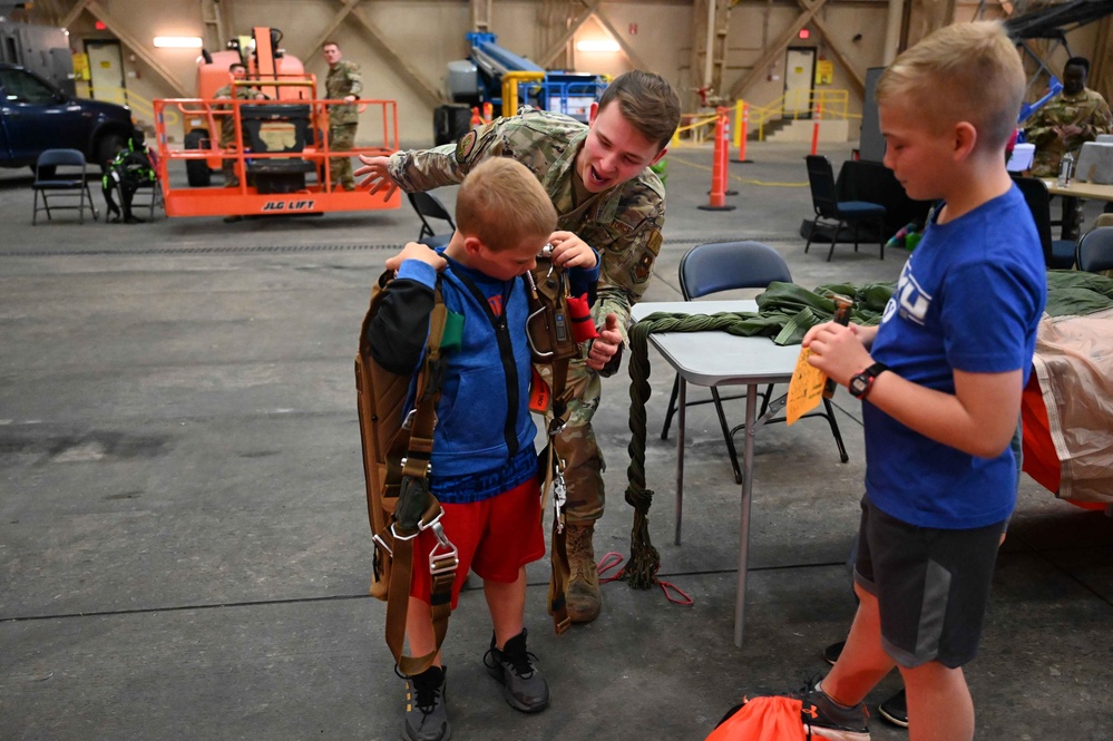 AAFB units give kids a taste of deployment experience