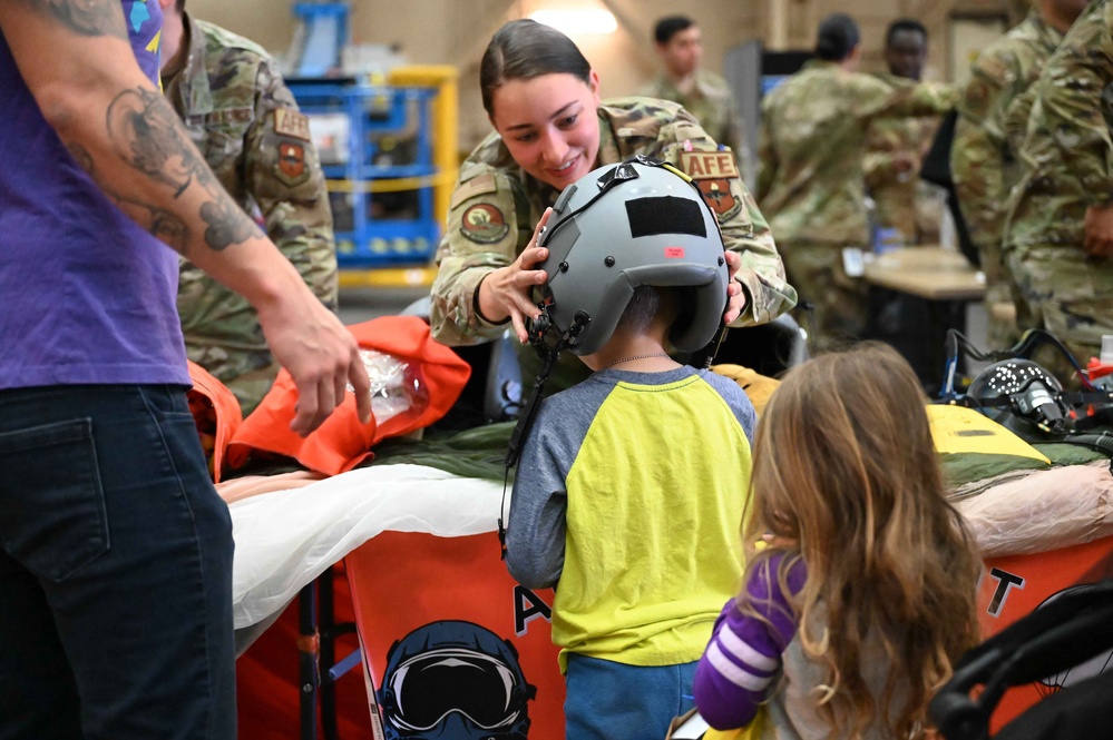 AAFB units give kids a taste of deployment experience