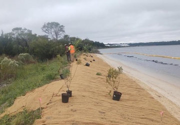 Naval Air Station Patuxent River Gets Earth Day Honors for Shoreline Restoration Work
