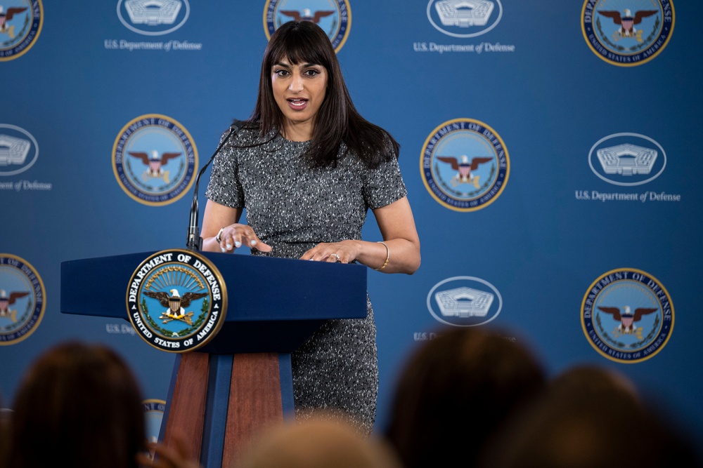 DVIDS - Images - Pentagon Press Briefing [Image 2 of 7]