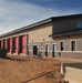 U.S. Army Corps of Engineers construction of Fire Rescue Center underway at Altus AFB.