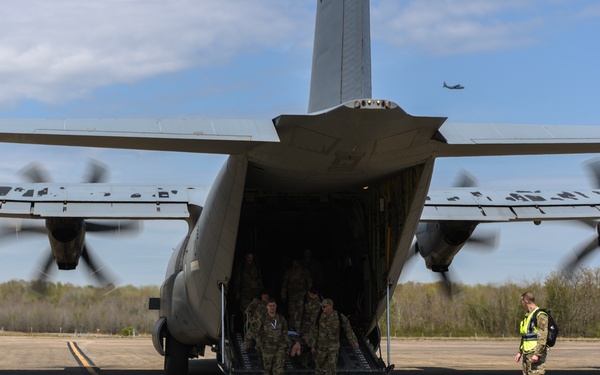 Little Rock AFB Reserve unit conducts Agile Herk 2023 exercise