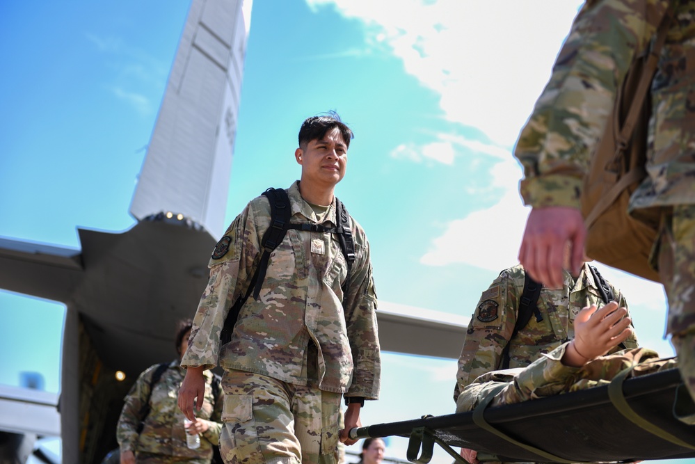 Little Rock AFB Reserve unit conducts Agile Herk 2023 exercise