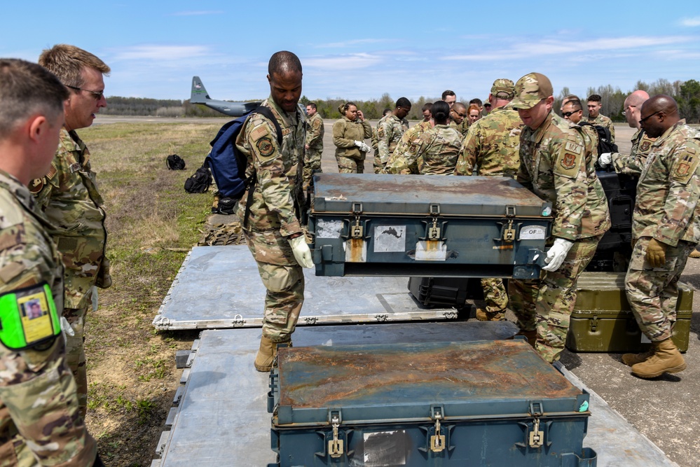 Little Rock AFB Reserve unit conducts Agile Herk 2023 exercise