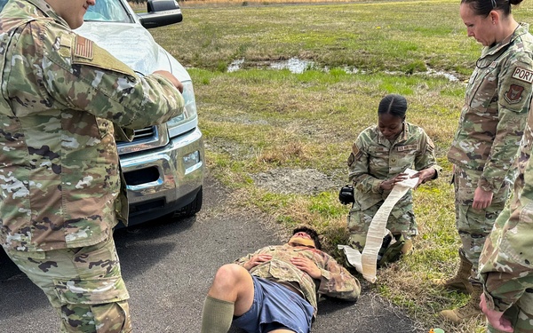 Little Rock AFB Reserve unit conducts Agile Herk 2023 exercise