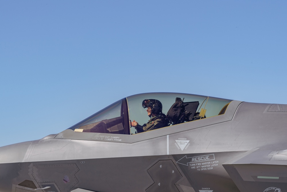 F-35 Lighting II Pilot Prepares For Agile Combat Employment