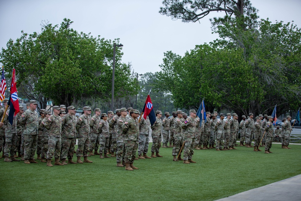 The 'Legion' Battalion Holds Change of Responsibility Ceremony